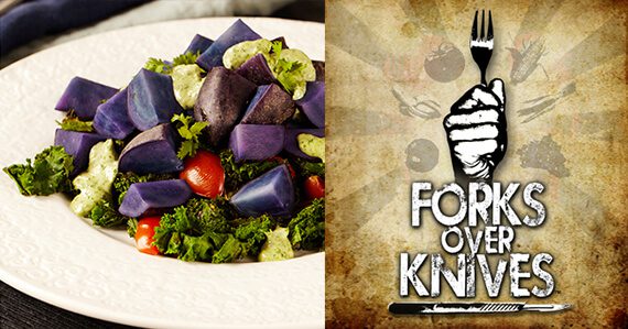 570x2991 Purple Potato and Kale Salad with Cilantro Tahini Dressing
