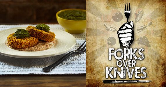Curried Millet Cakes with Red Pepper Coriander Sauce border Curried570x299 Curried Millet Cakes with Red Pepper Coriander Sauce