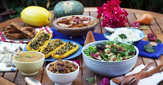 Feast570x299 Forks Over Knives: Recipes for a Plant Based Thanksgiving