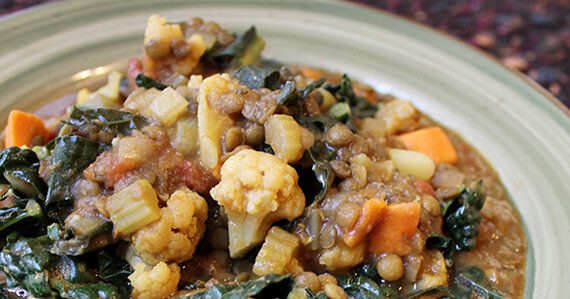 FrenchLentil 570x299 Curried French Lentils