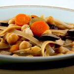Chickpea Noodle Soup