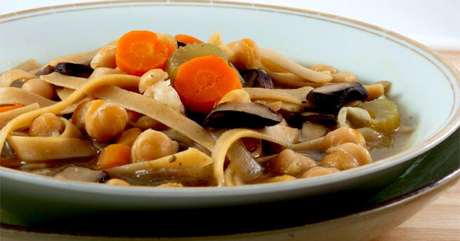 HHChickpeaNoodleSoup655x344 Chickpea Noodle Soup