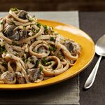 Chef Del’s Mushroom Stroganoff