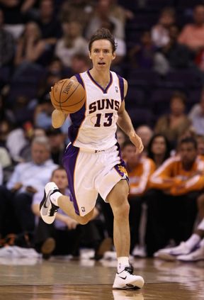 Steve Nash Phoenix Suns 2 Time NBA MVP Steve Nash Promotes Forks Over Knives