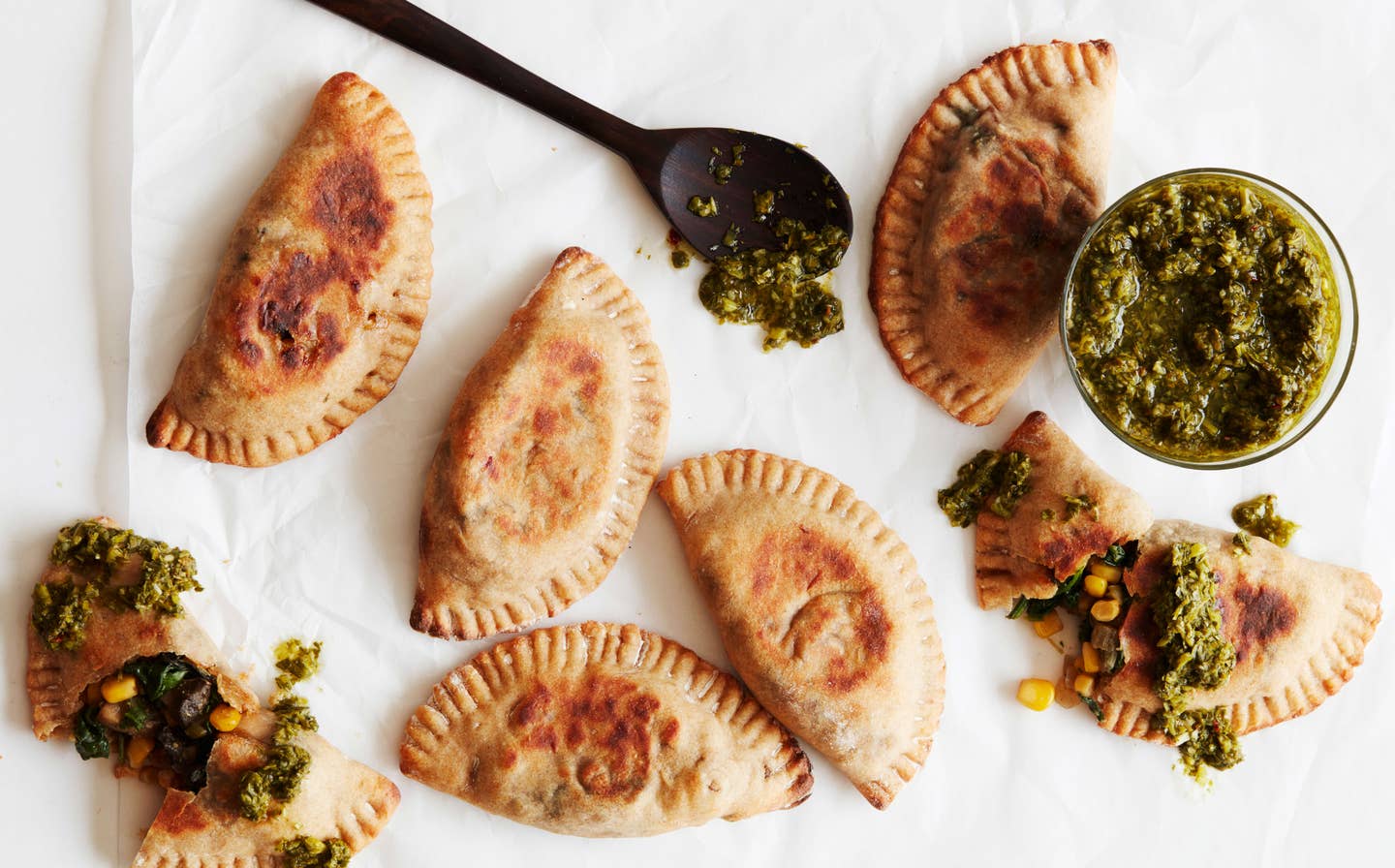 Corn Mushroom Empanadas