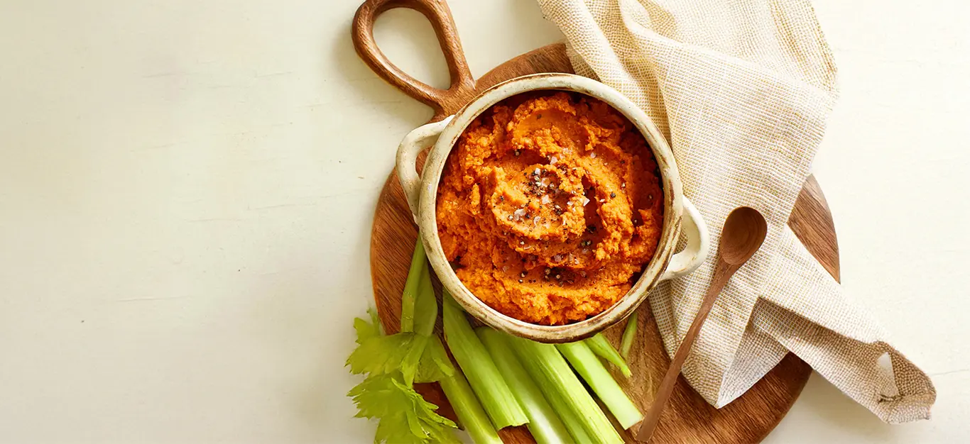 Harissa Hummus - Forks Over Knives