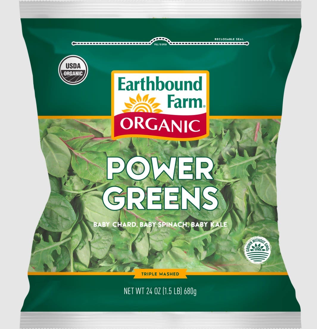 Earthbound Farm Organic Power Greens available at Costco