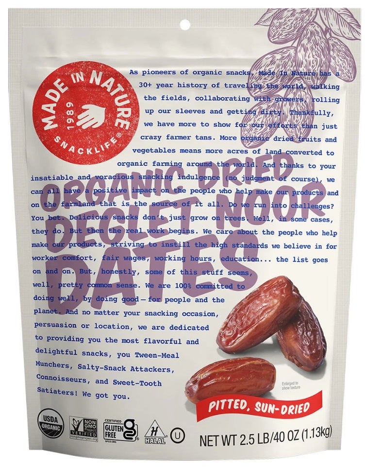 Organic Deglet Noor Dates from Costco