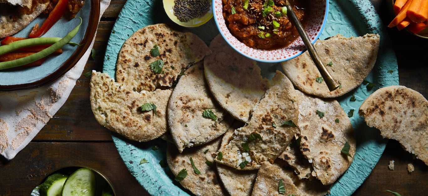 Cauliflower Parathas Recipe Forks Over Knives