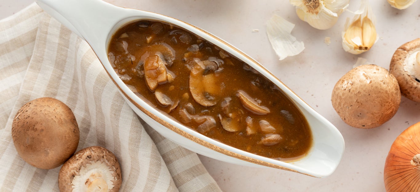 Mommy's Mushroom Gravy 3.0 Recipe - Forks Over Knives