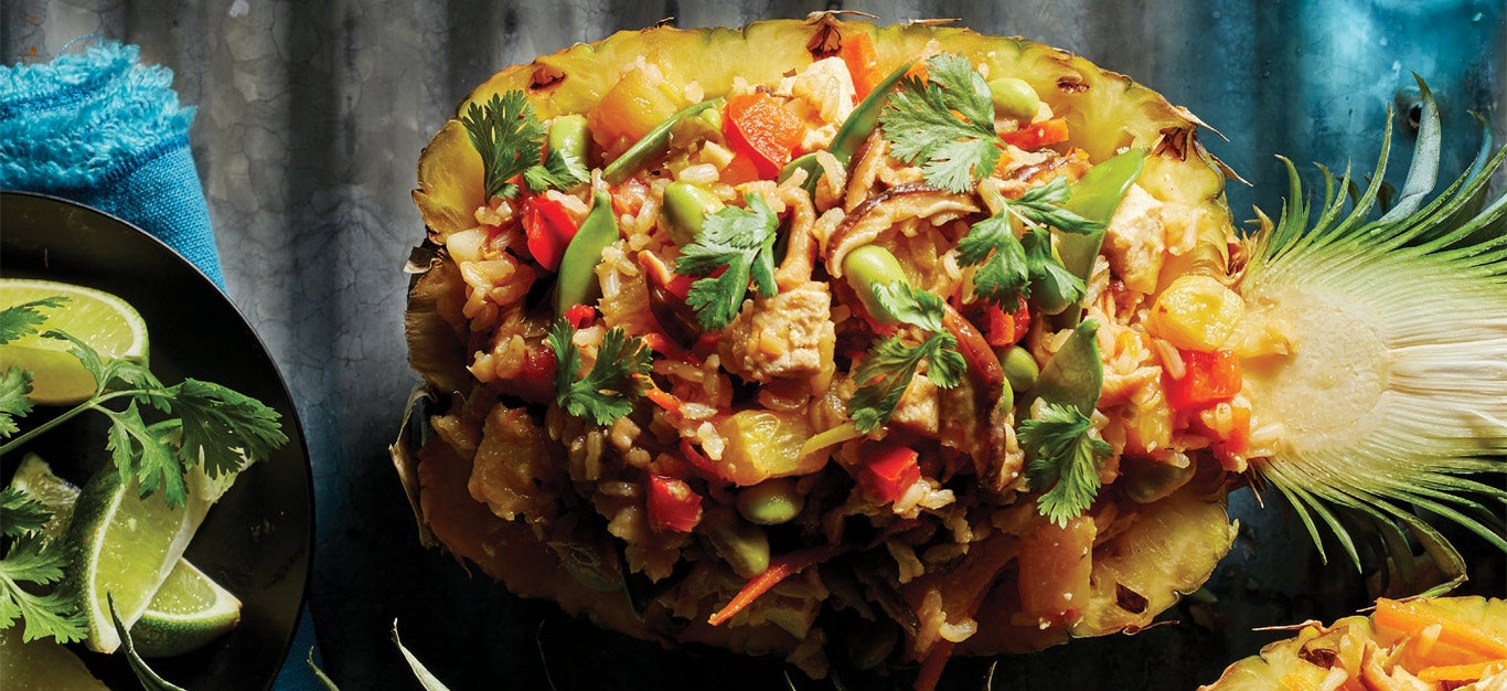Thai Pineapple Fried Rice Recipe Forks Over Knives