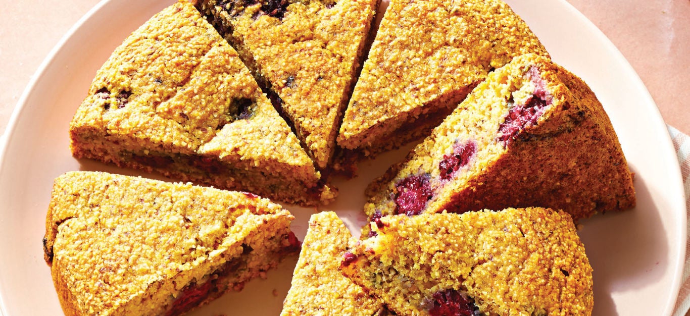 Blackberry Polenta Cake Recipe Forks Over Knives