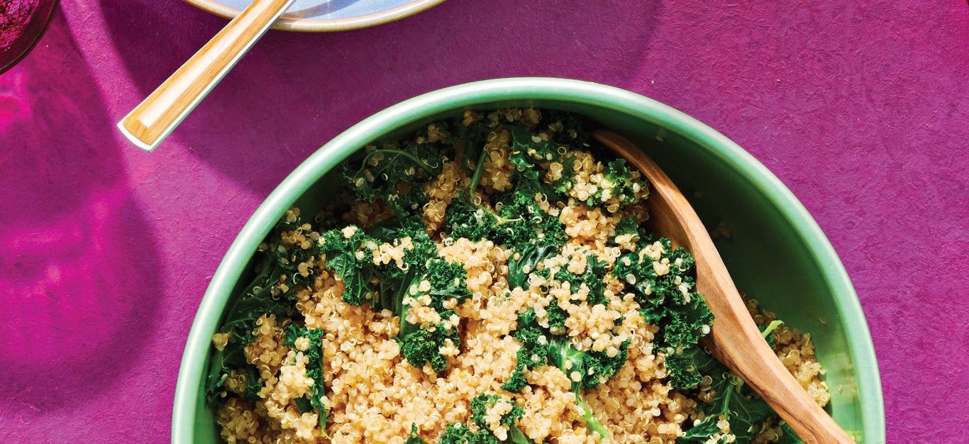 Herbed Quinoa with Kale-image