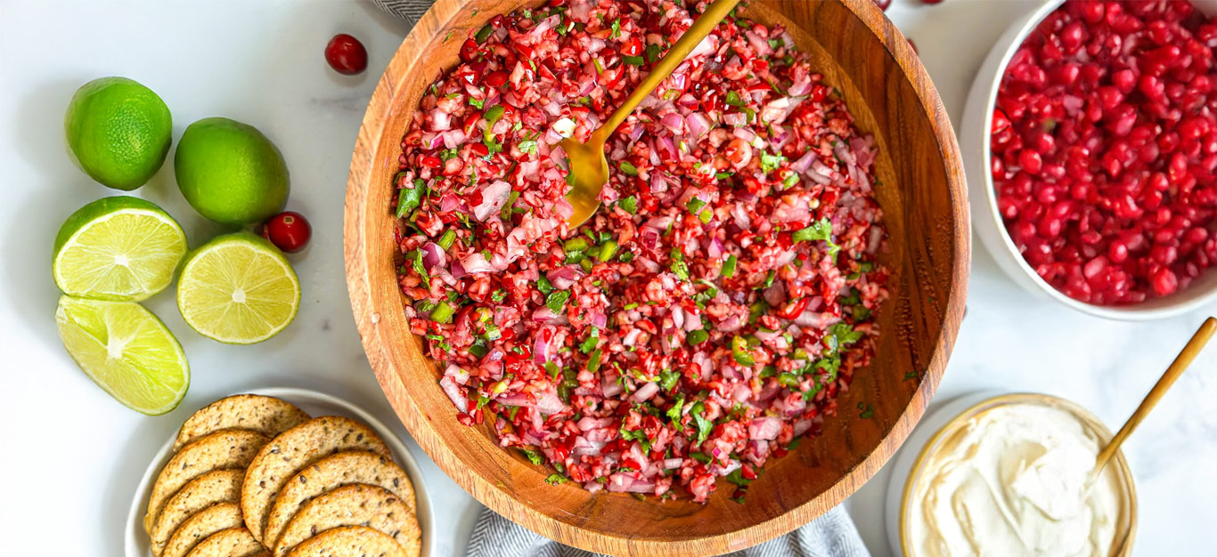 Jackie Akerberg’s Cranberry Salsa Recipe - Forks Over Knives