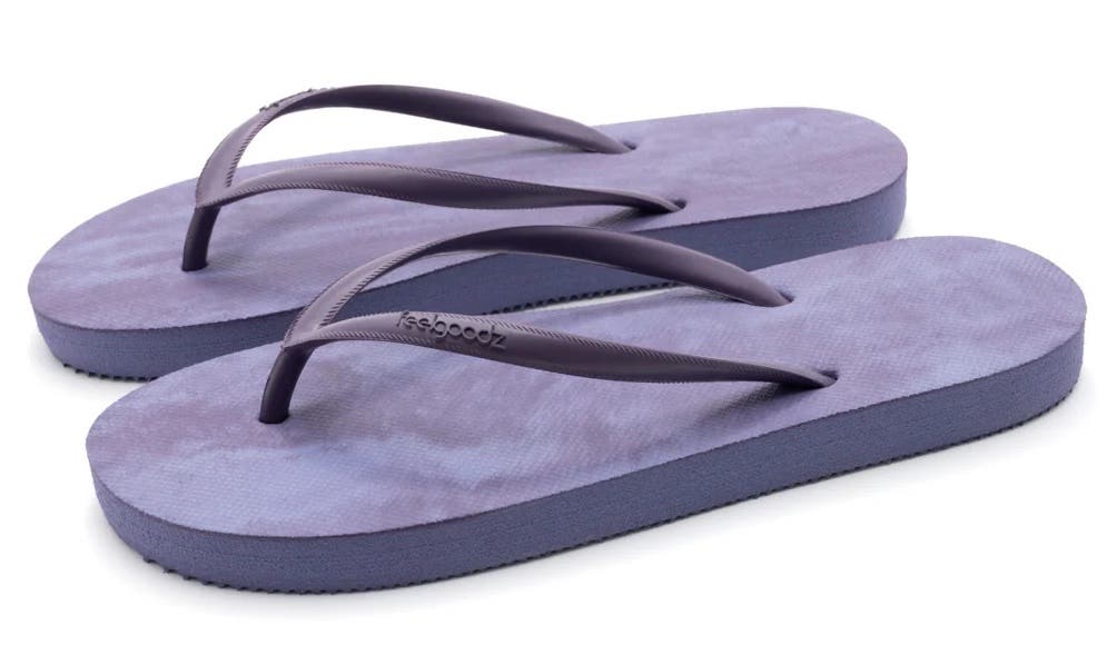 Purple FeelGoodz Flip Flops
