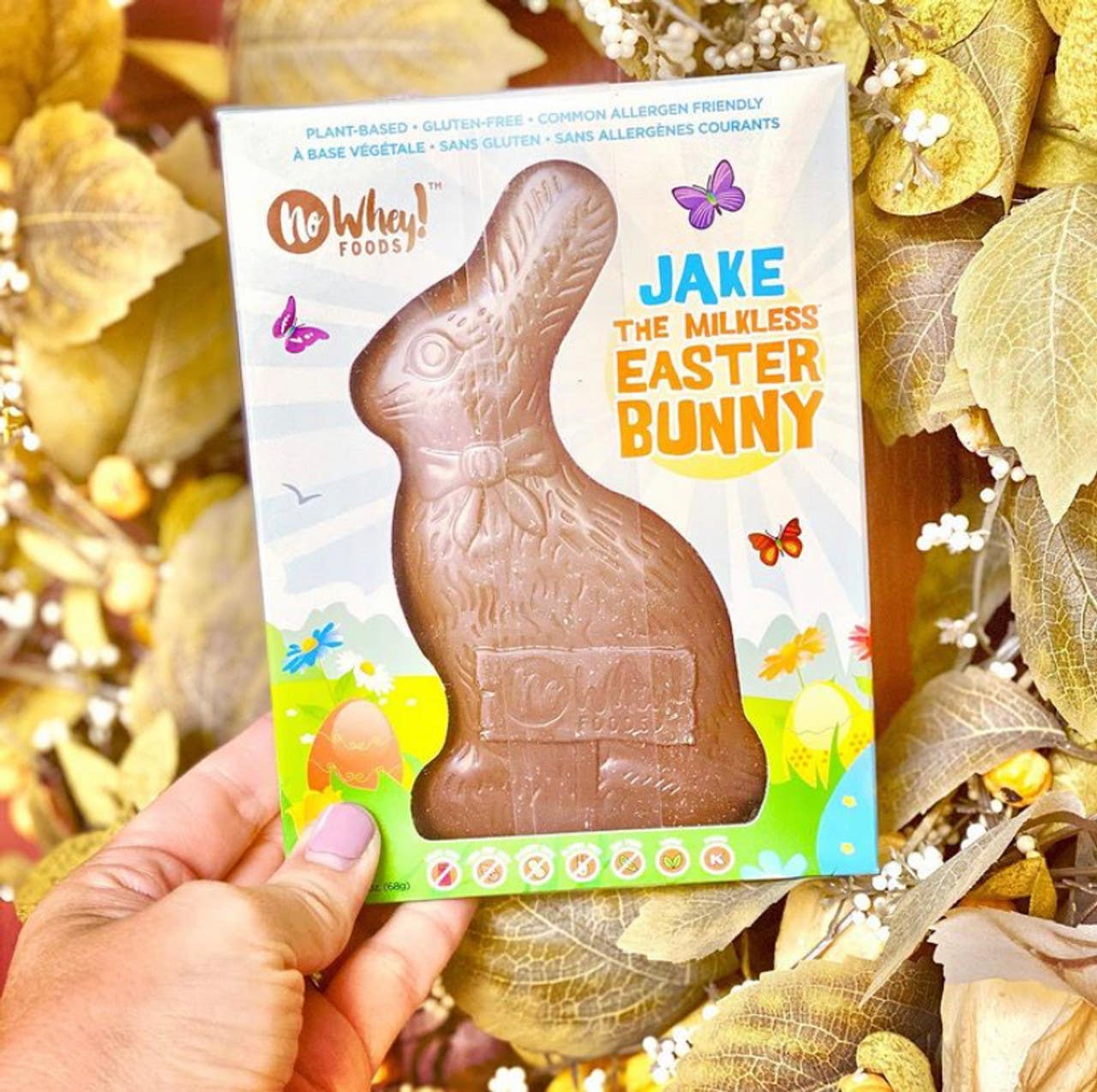 Vegan Chocolate Easter Bunny by No Whey