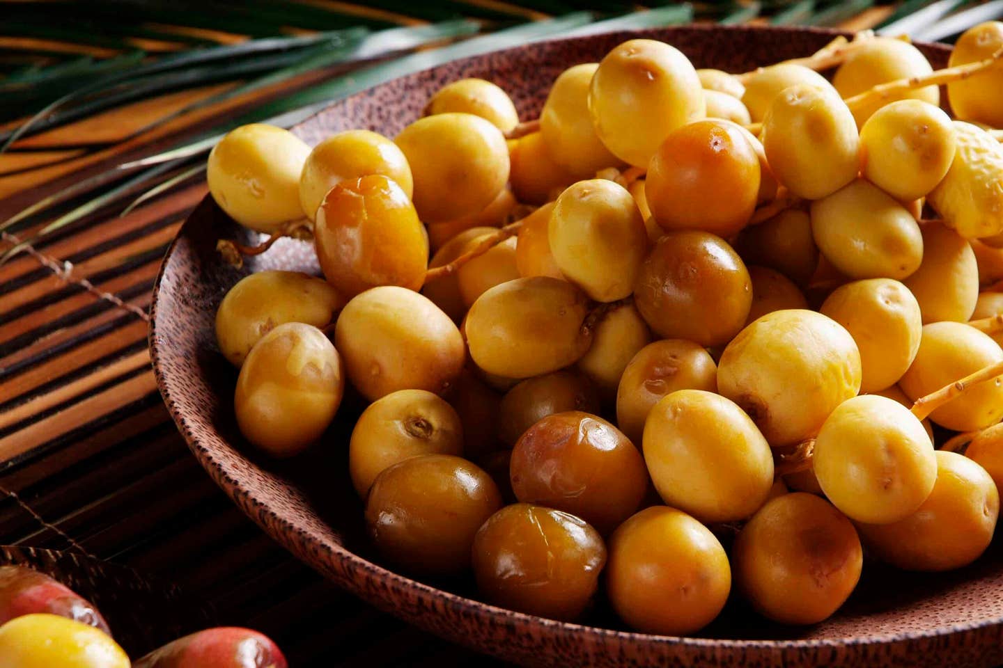 fresh barhi dates in a bowl