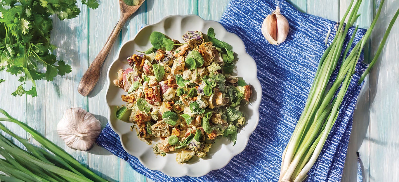 New Potato Salad with Herbed Vinaigrette Recipe - Forks Over Knives