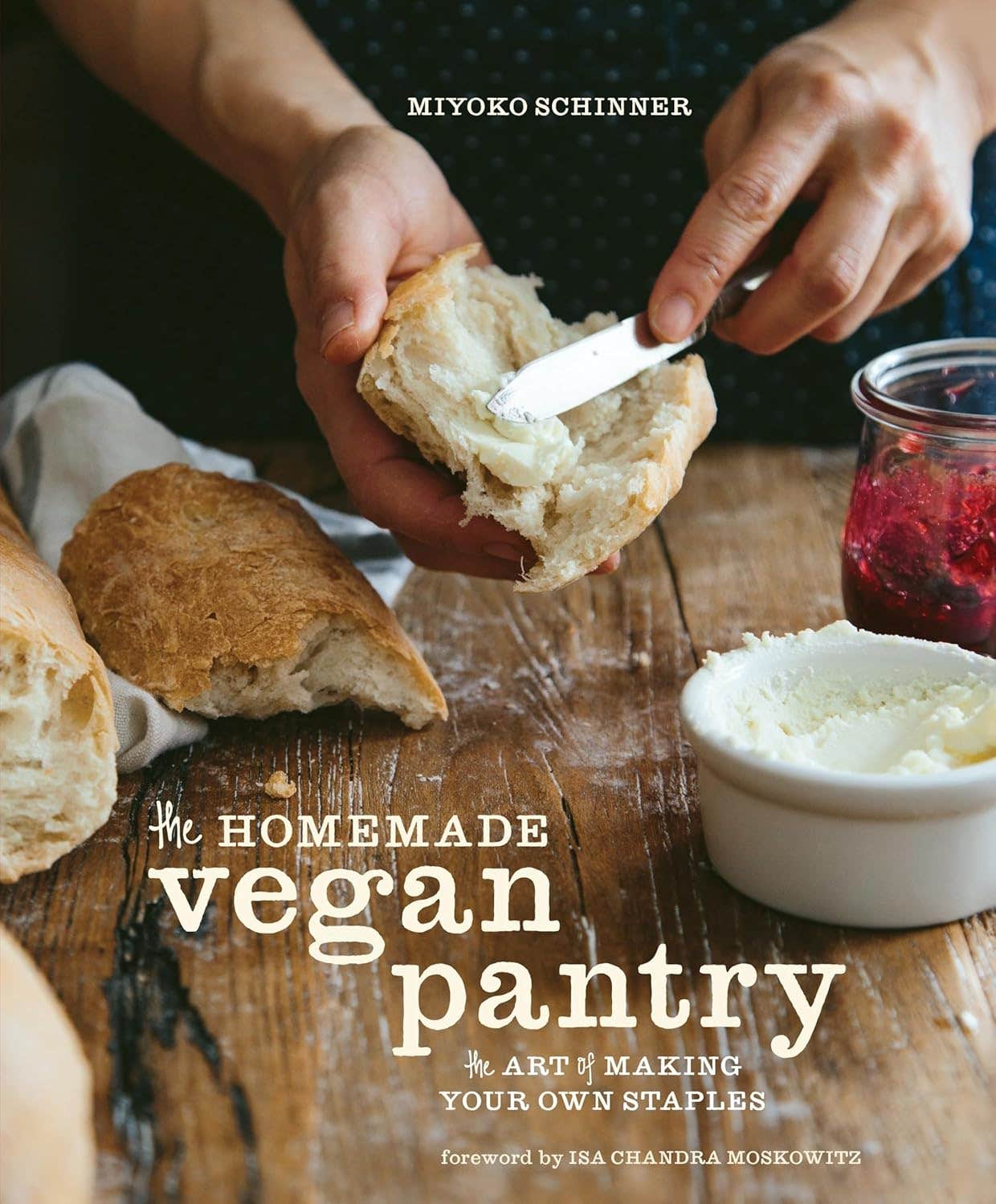 Cover of the book the Homemade Vegan Pantry by Miyoko Schinner