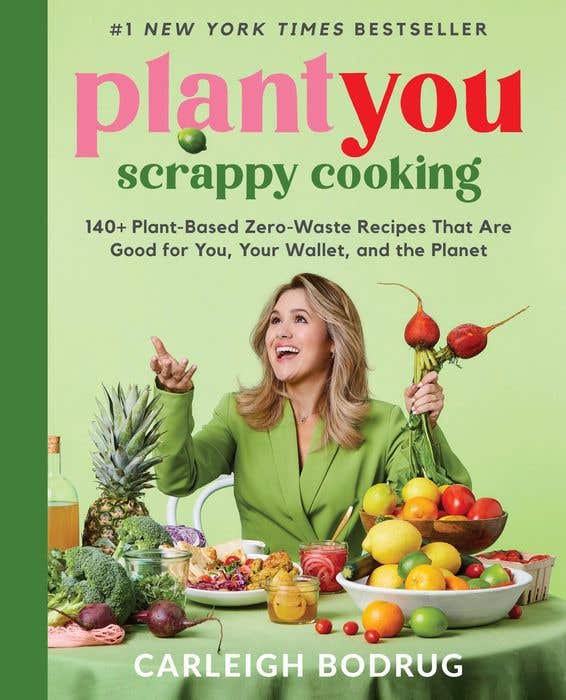 cover of the cookbook PlantYou Scrappy Cooking by Carleigh Bodrug