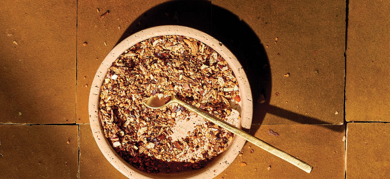 Oil-Free Chili Crisp Recipe - Forks Over Knives