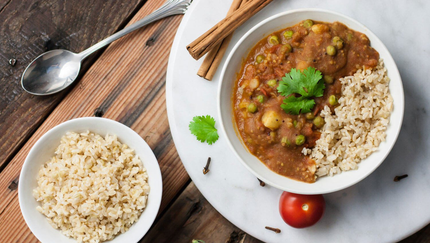 Aloo Mattar - Forks Over Knives