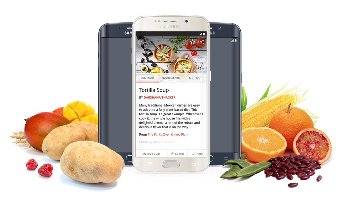 Bestselling Forks Over Knives Android App Now Available