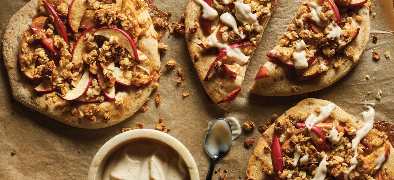 Apple Dessert Pizza - Forks Over Knives