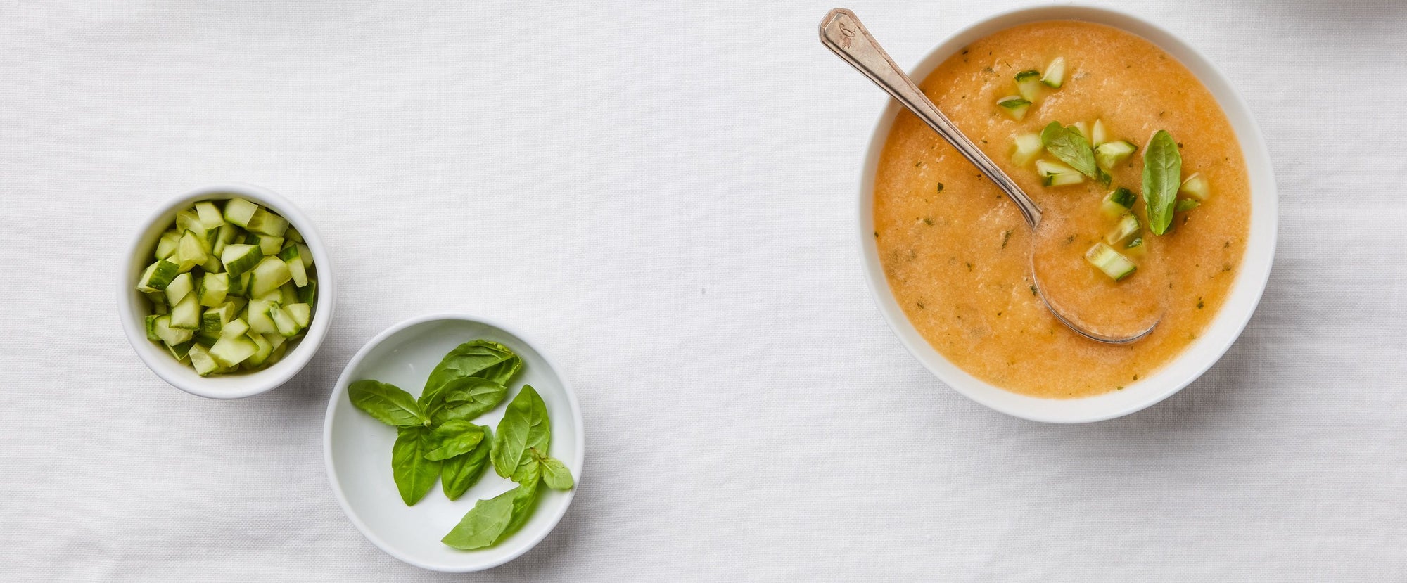 Cantaloupe-Cucumber Soup - Forks Over Knives