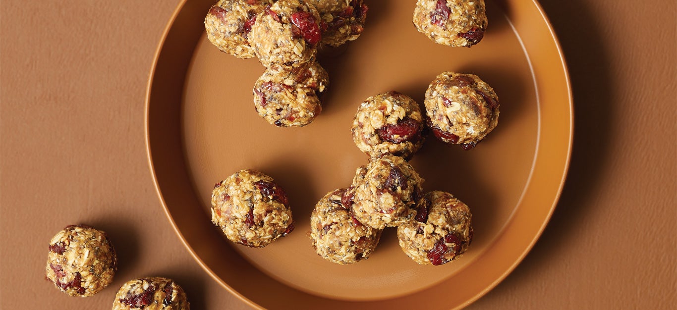 Cherry Oat Snack Balls Recipe Forks Over Knives