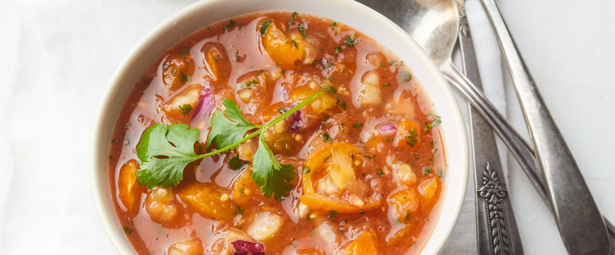 Chipotle-Watermelon Gazpacho - Forks Over Knives