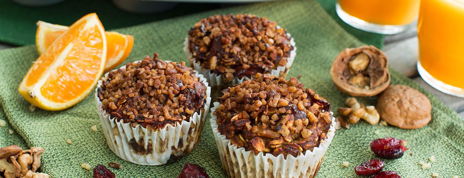 Cranberry Orange Vegan Pumpkin Muffins Recipe Forks Over Knives