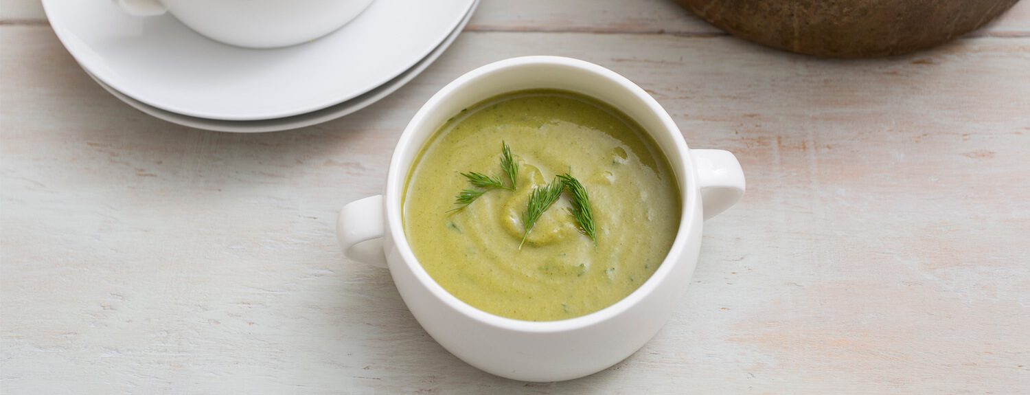 Cream of Broccoli Soup PlantBased Vegan Recipe Forks Over Knives