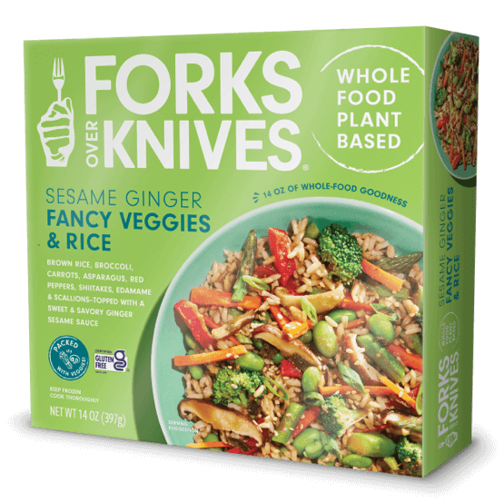 Package of Sesame Ginger Fancy Veggies &amp; Rice