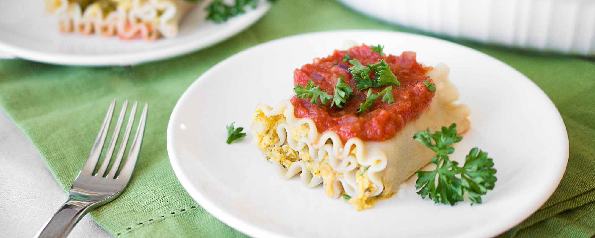 Vegan Butternut Squash Lasagna Roll-Ups - Forks Over Knives