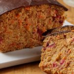 Cranberry Carrot Cake with Chocolate Ganache - Plant-Based Vegan Recipe