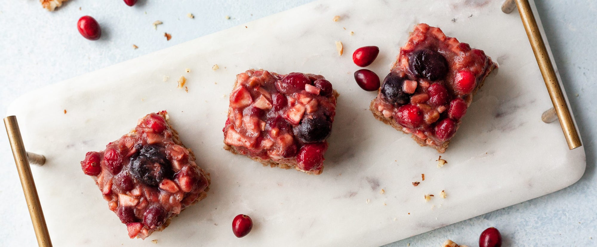 Farro Cranberry Squares Forks Over Knives