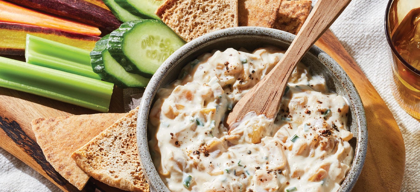 Vegan French Onion Dip Recipe - Forks Over Knives