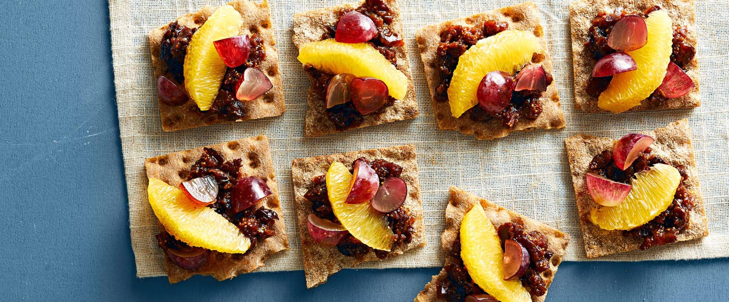 Grape and Fig Crackers Snacks