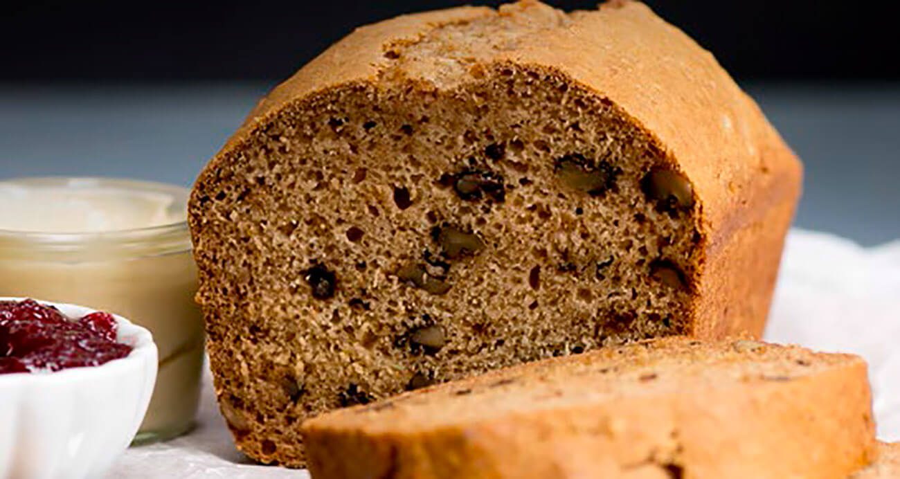 Apple-Walnut Breakfast Bread - Forks Over Knives