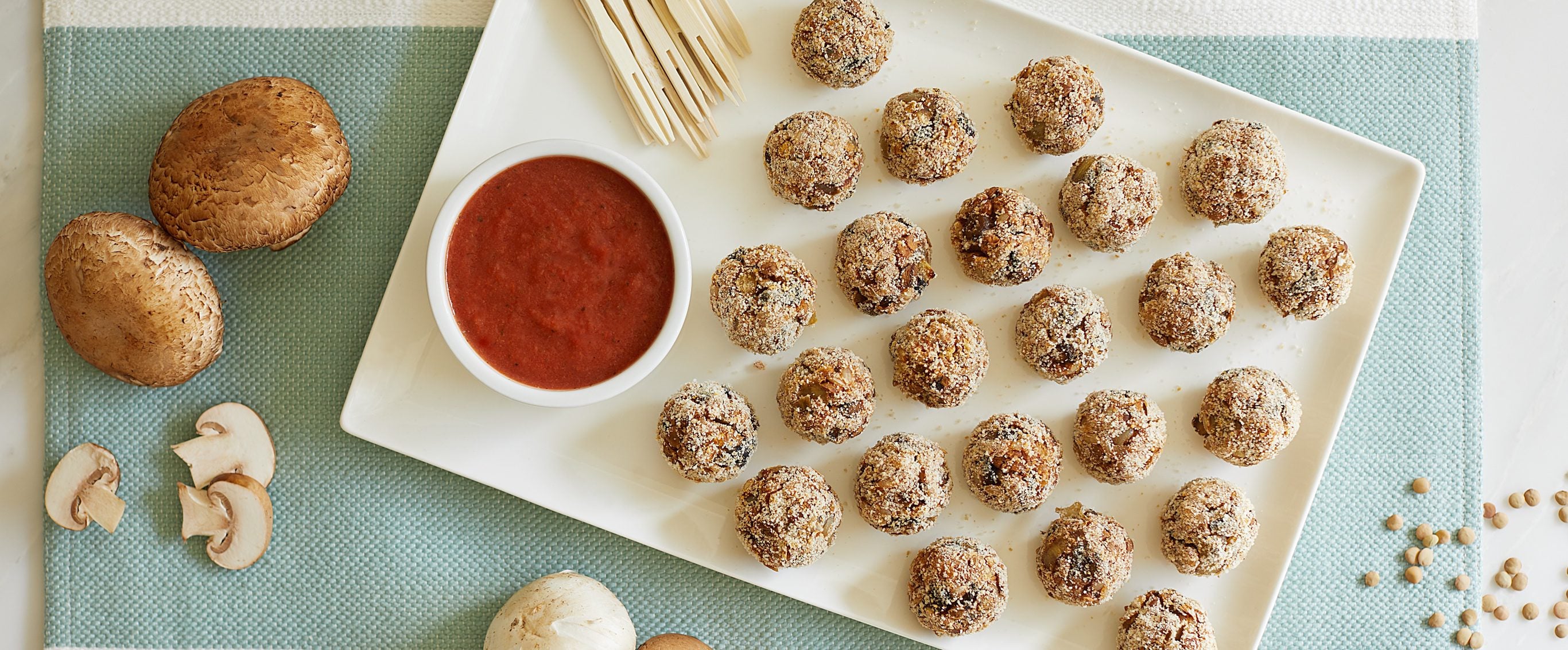 Lentil Meatballs with Marinara Forks Over Knives