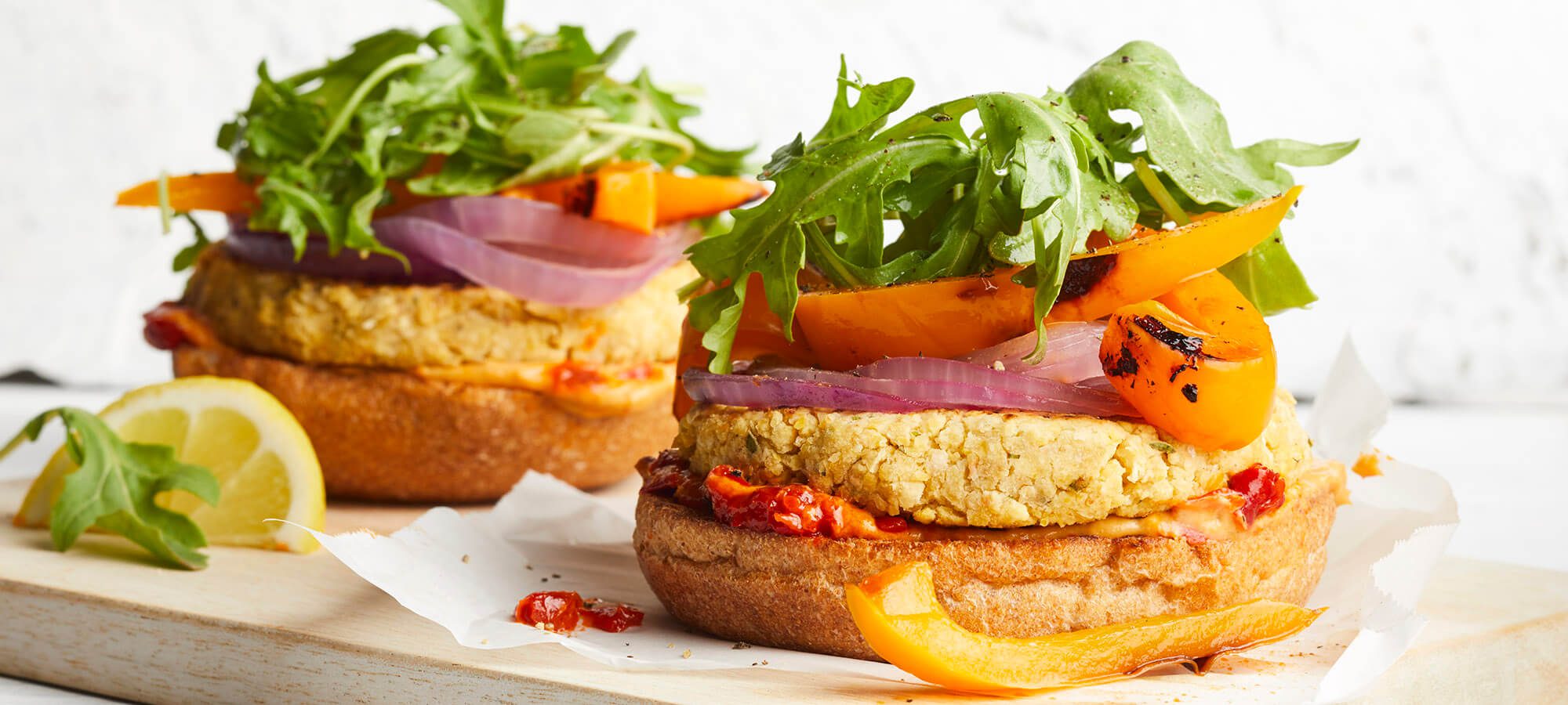 Mediterranean Chickpea Burgers Forks Over Knives