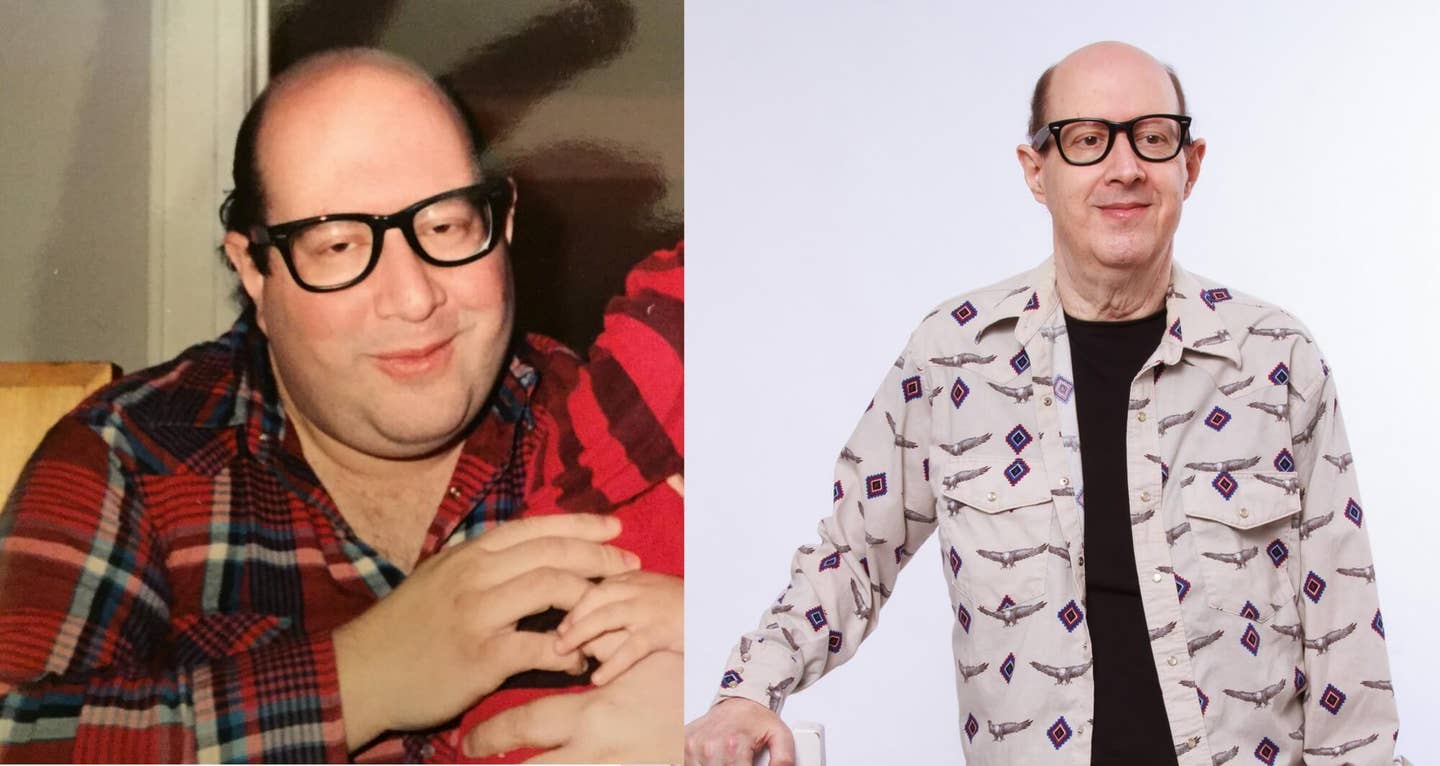 Mike Meltzer small feature image Mike Meltzer before after