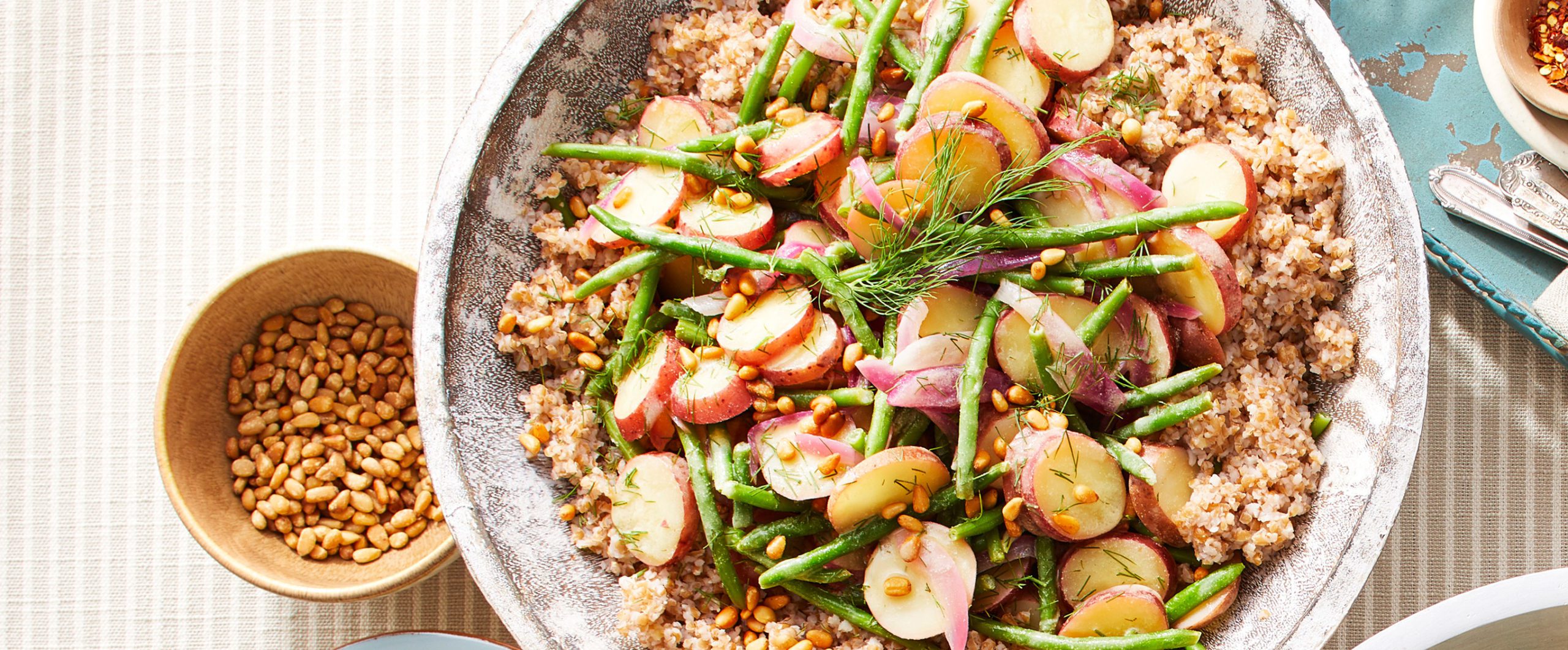 Green Beans and Potatoes with Mustard Vinaigrette Green Beans and Potatoes with Mustard Vinaigrette