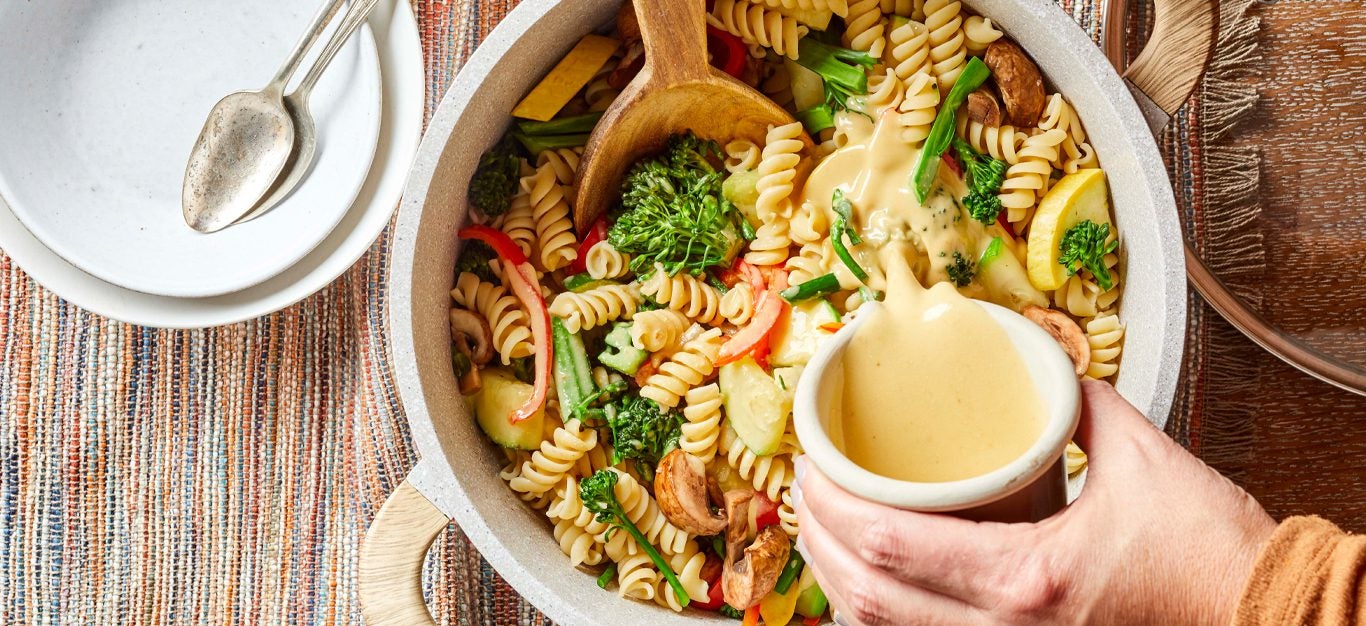 Creamy OnePot Pasta with Broccolini Forks Over Knives