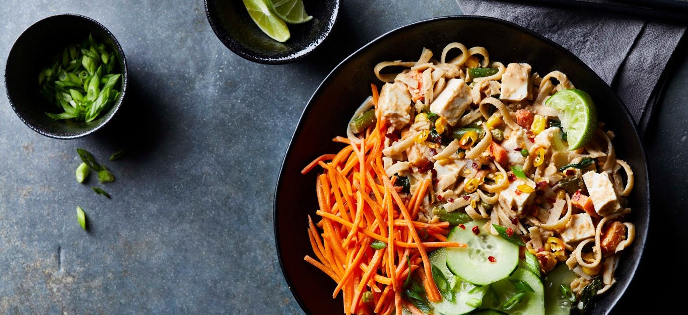 Vegan Pad Thai with Tofu - Forks Over Knives