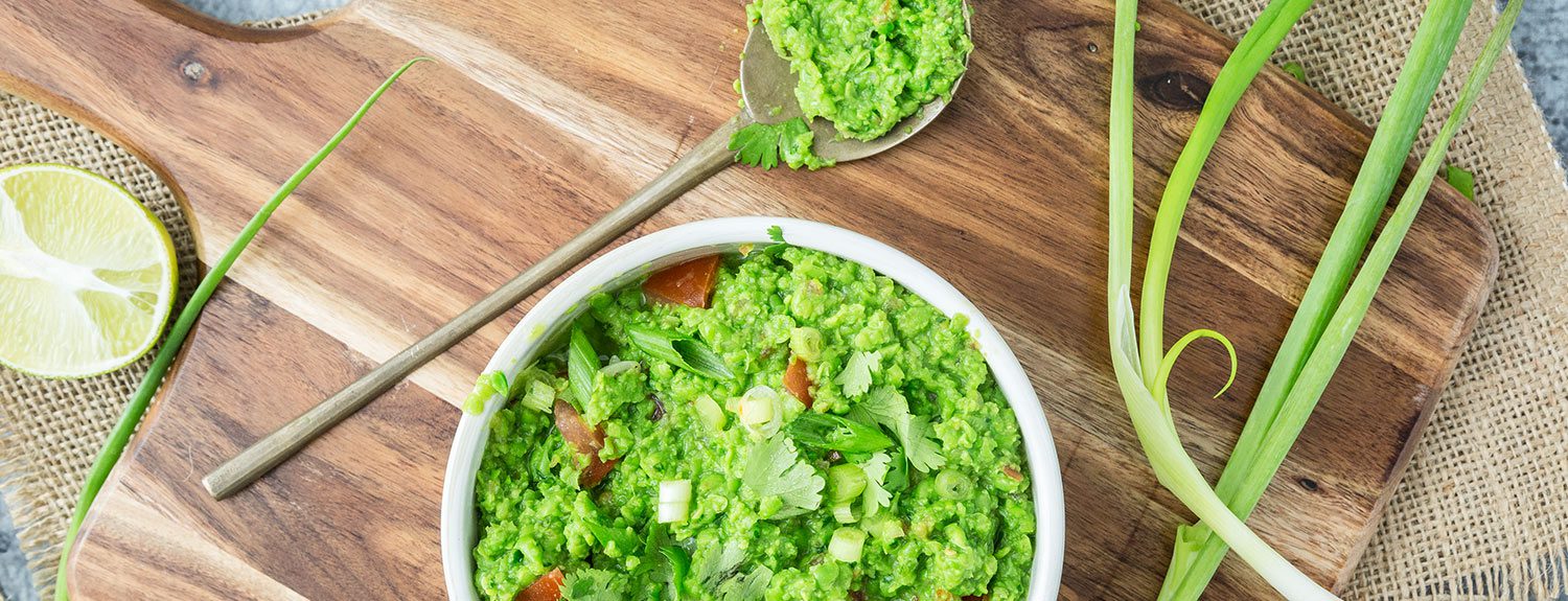 Green Pea Guacamole Recipe Forks Over Knives