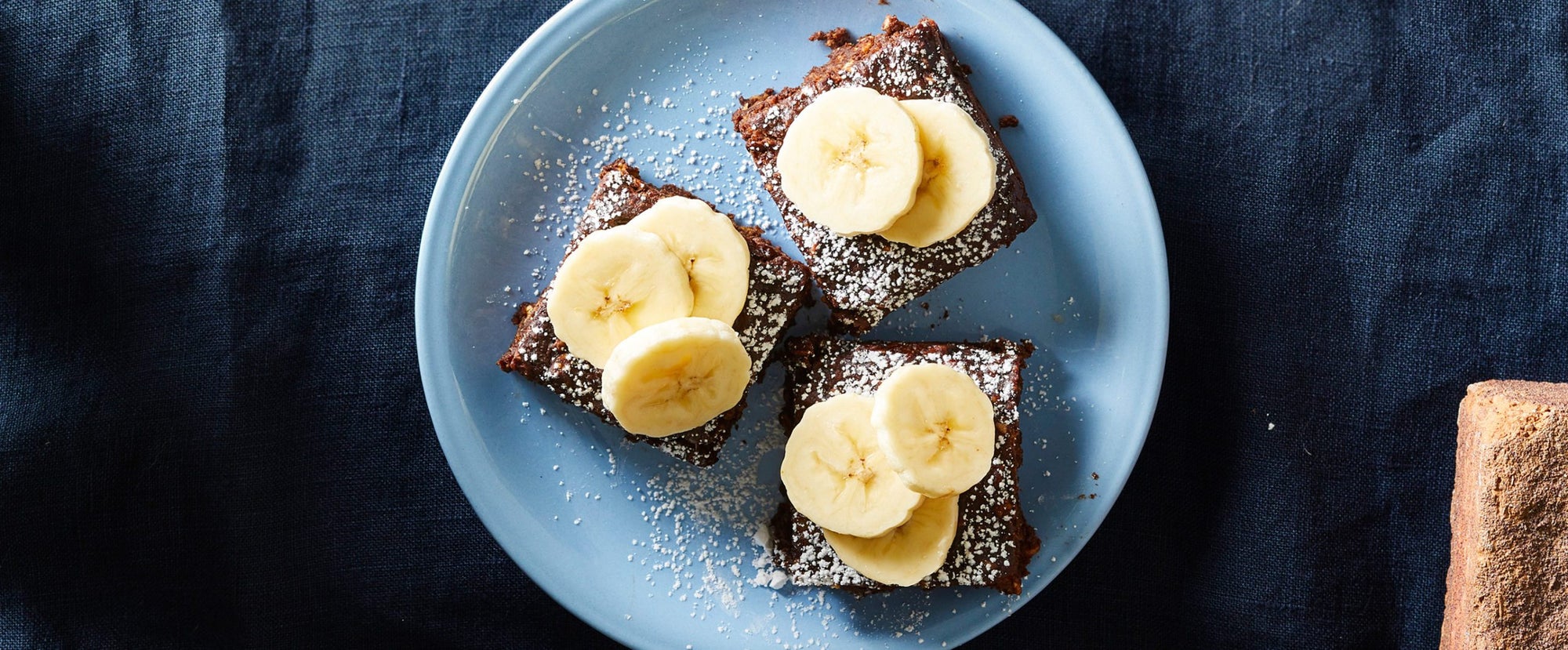 Banana and Chocolate Peanut Butter Brownies Forks Over Knives