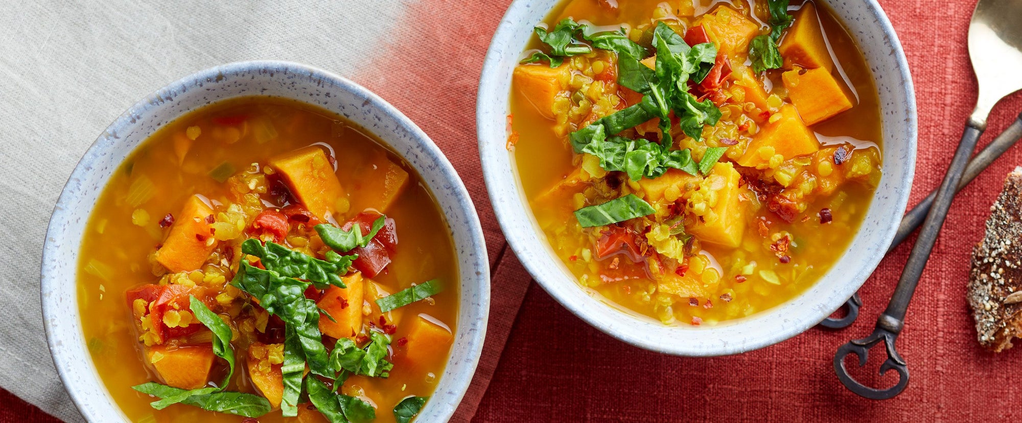 Pumpkin and Red Lentil Dal - Forks Over Knives