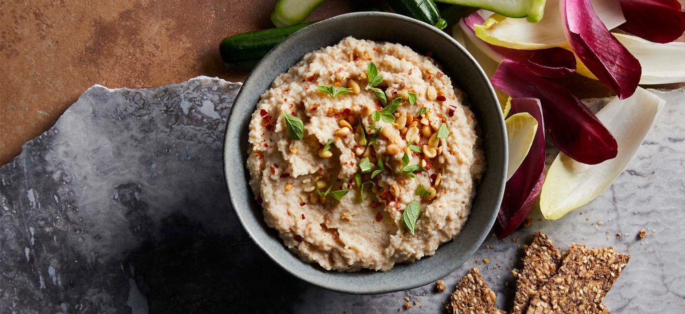 Roasted Cauliflower Hummus Forks Over Knives